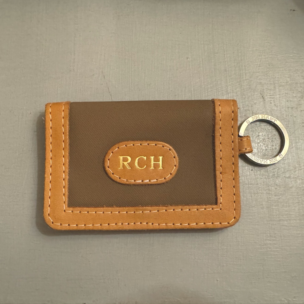 Jon Hart ID Wallet Saddle Color